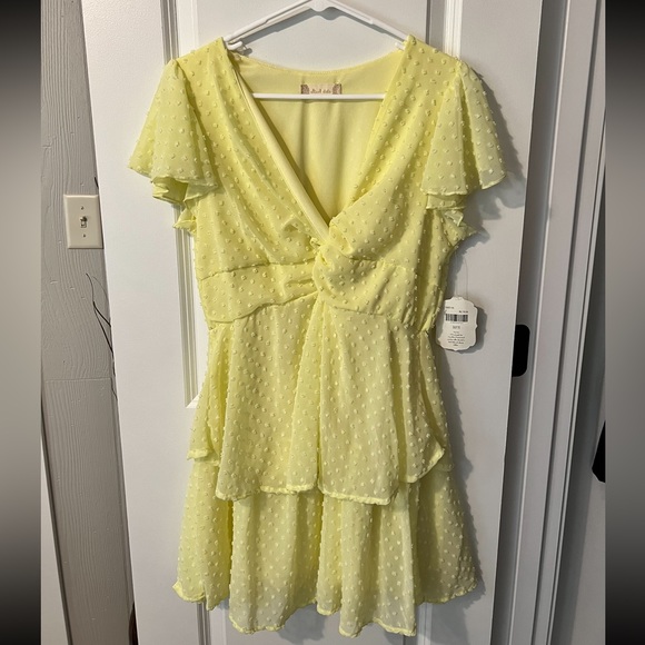Altar’d State Yellow Dress - Picture 2 of 2